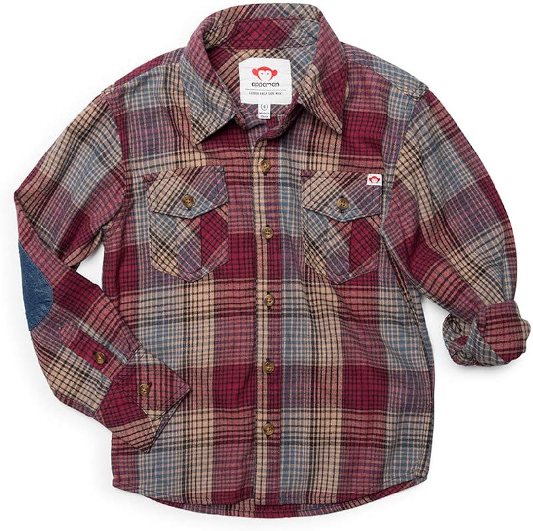baby boy flannel shirt
