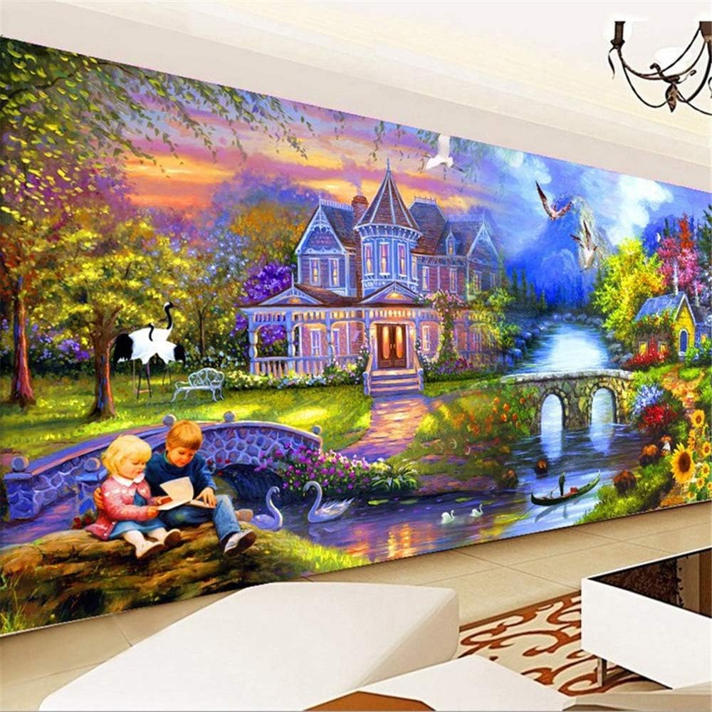 Nicole Knupfer 5D Diamant Painting Full Grand paysage, strass broderie