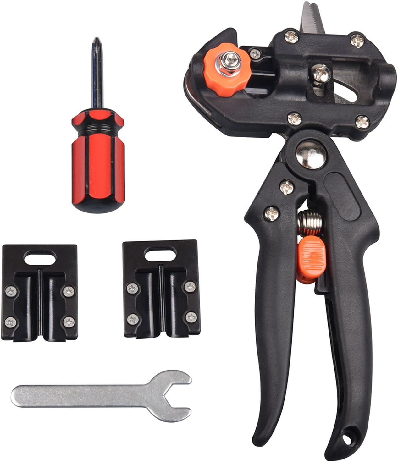 KARCLIN 8609086 Pruner Grafting Cutting Tool Pruning Shears Tool Set Garden Grafting Pruning Pruner Tool Kit Set Plant Branch Twig Vine Fruit Tree