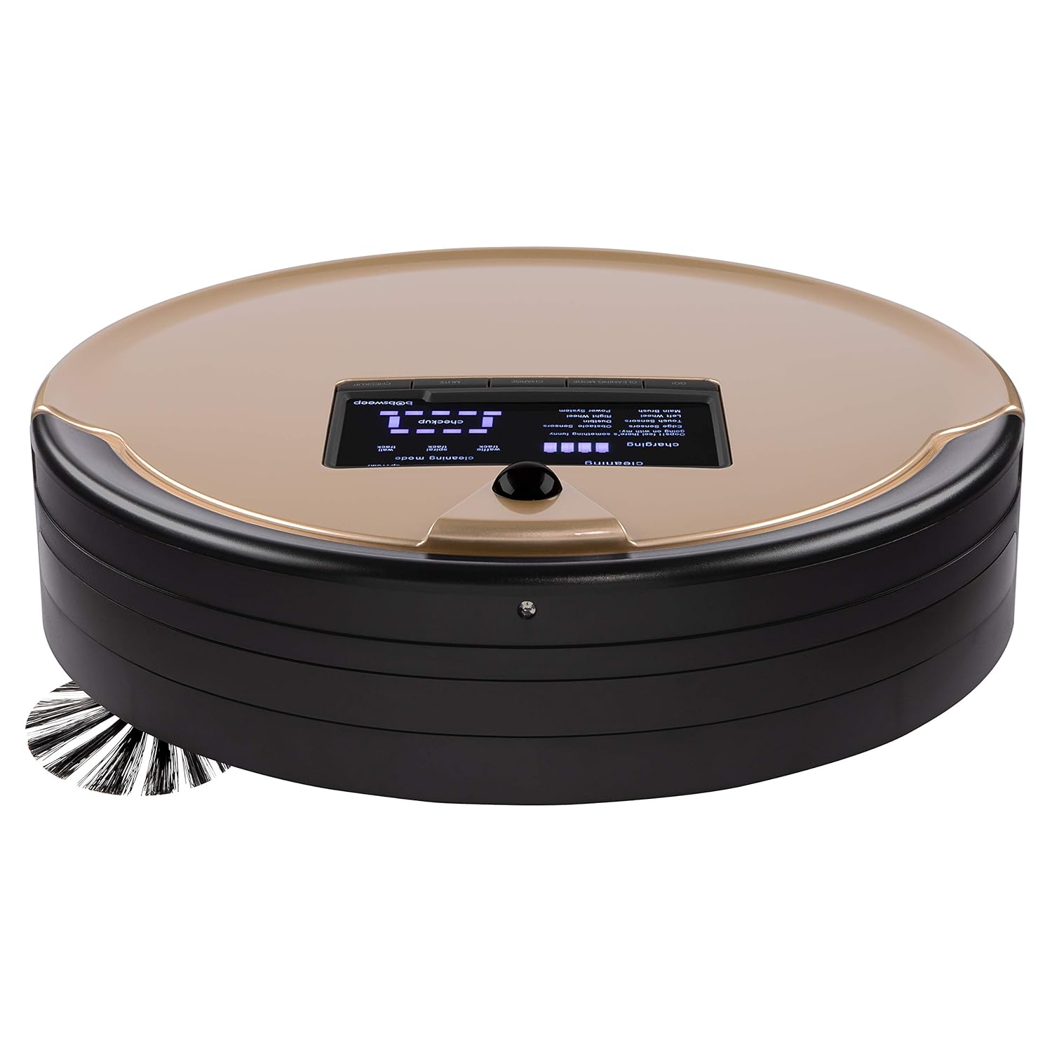 bObsweep PetHair Plus Robotic Vacuum Cleaner and Mop Charcoal Robotic