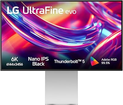 UltraFine evo 32U990A, Monitor 32" 6K Thunderbolt 5 per Mac e Creatività