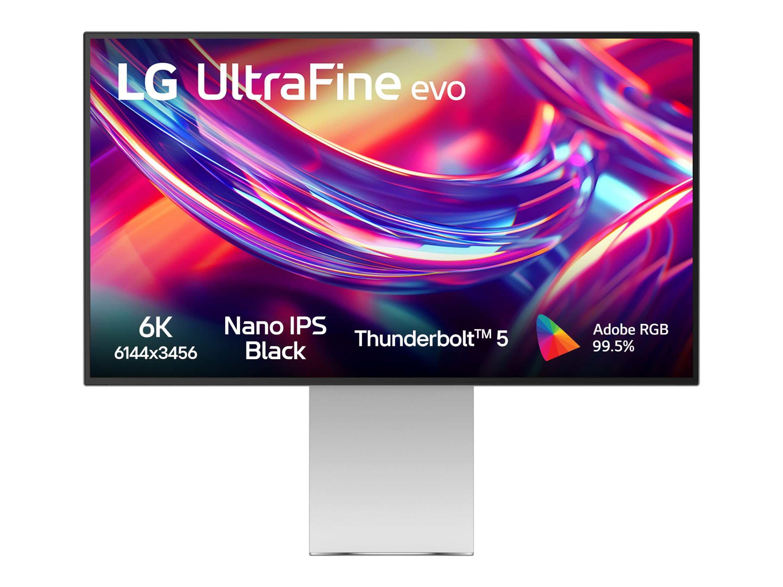 LG UltraFine evo 32U990A, Monitor 32" 6K Thunderbolt 5 per Mac e Creatività