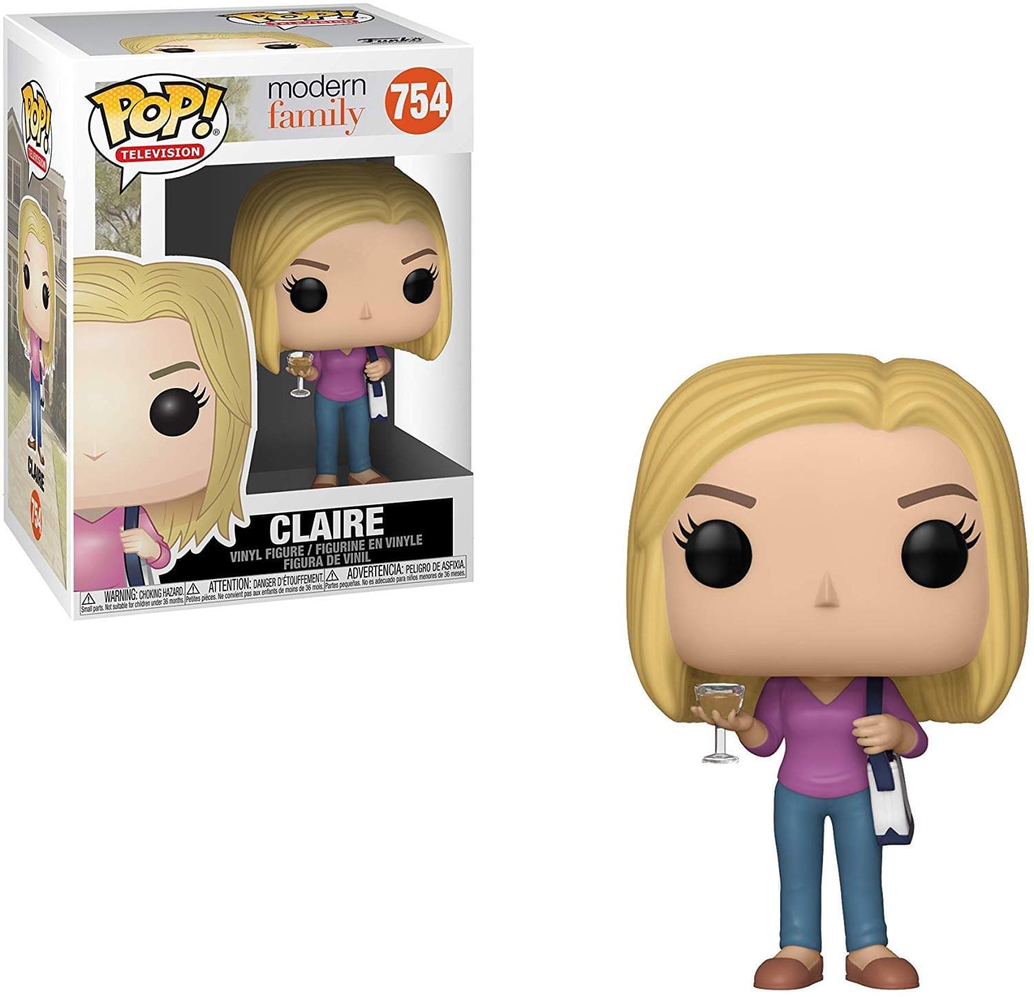 Funko POP! Vinyl: Television: Modern Family: Claire