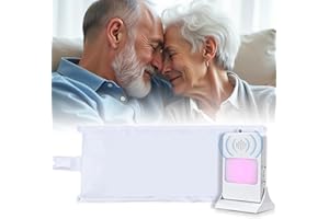 KANEYVOK Bed Sensor Pad & Pager Bed Alarm for Elderly Dementia Patients – Fall Prevention Sensor with Pressure Motion Detection, Dementia Patients Caregiver Fall Prevention 13”x32” Pad (Bed Sensor Pad)