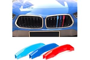 IIKSDII Front Grill Insert Trim Strips Grills Cover For 2018-2022 X2 F39 Exterior Decoration Accessories Sport Style 3PCS