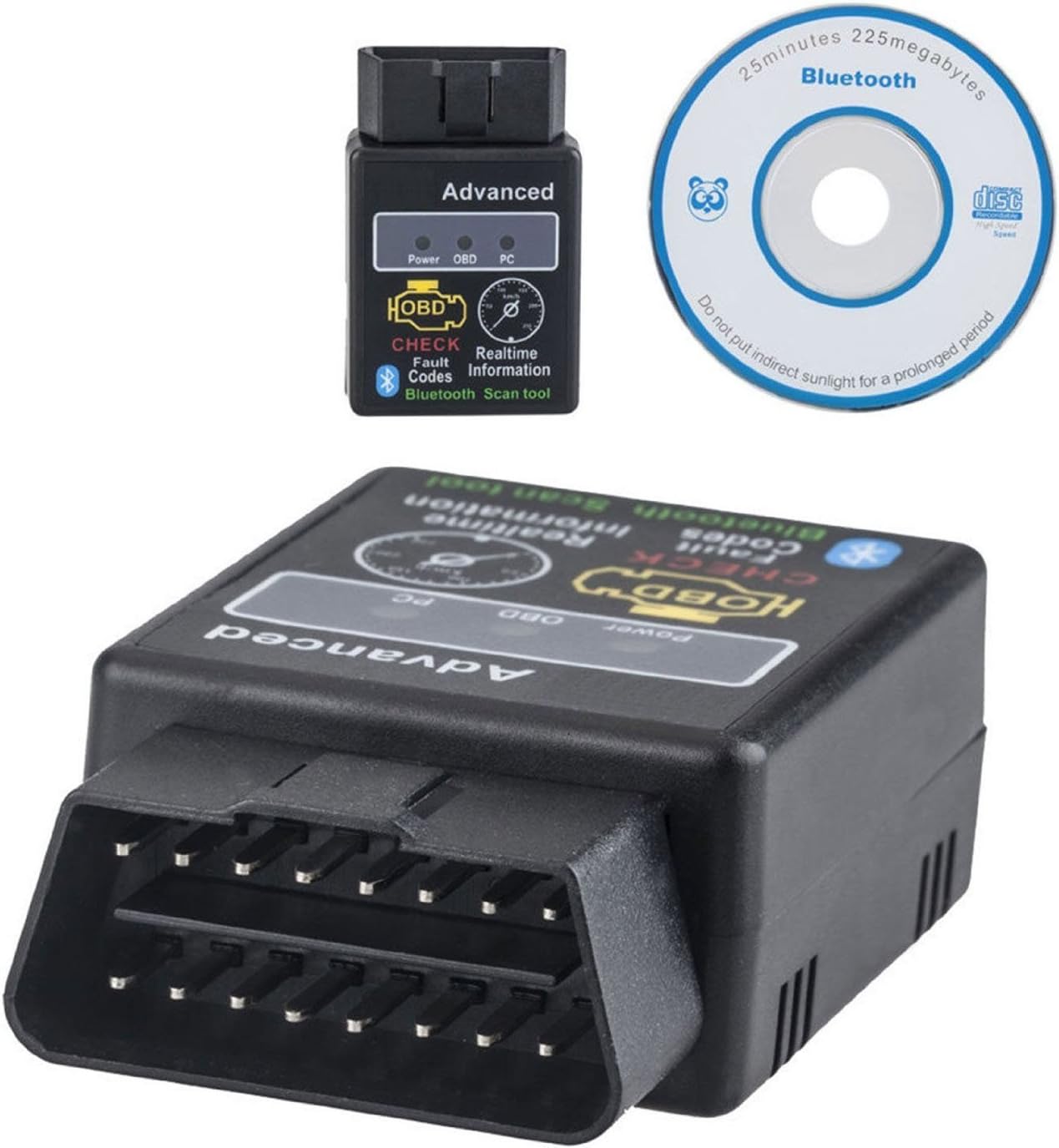 Adattatore Diagnostico OBD2 ELM327 Bluetooth - Scanner Per Auto/Moto, Compatibile Android/Windows - Foto 12
