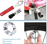 Kitbest Bike Repair Kit with Pump 16-in-1 Multitool and Bag view 4