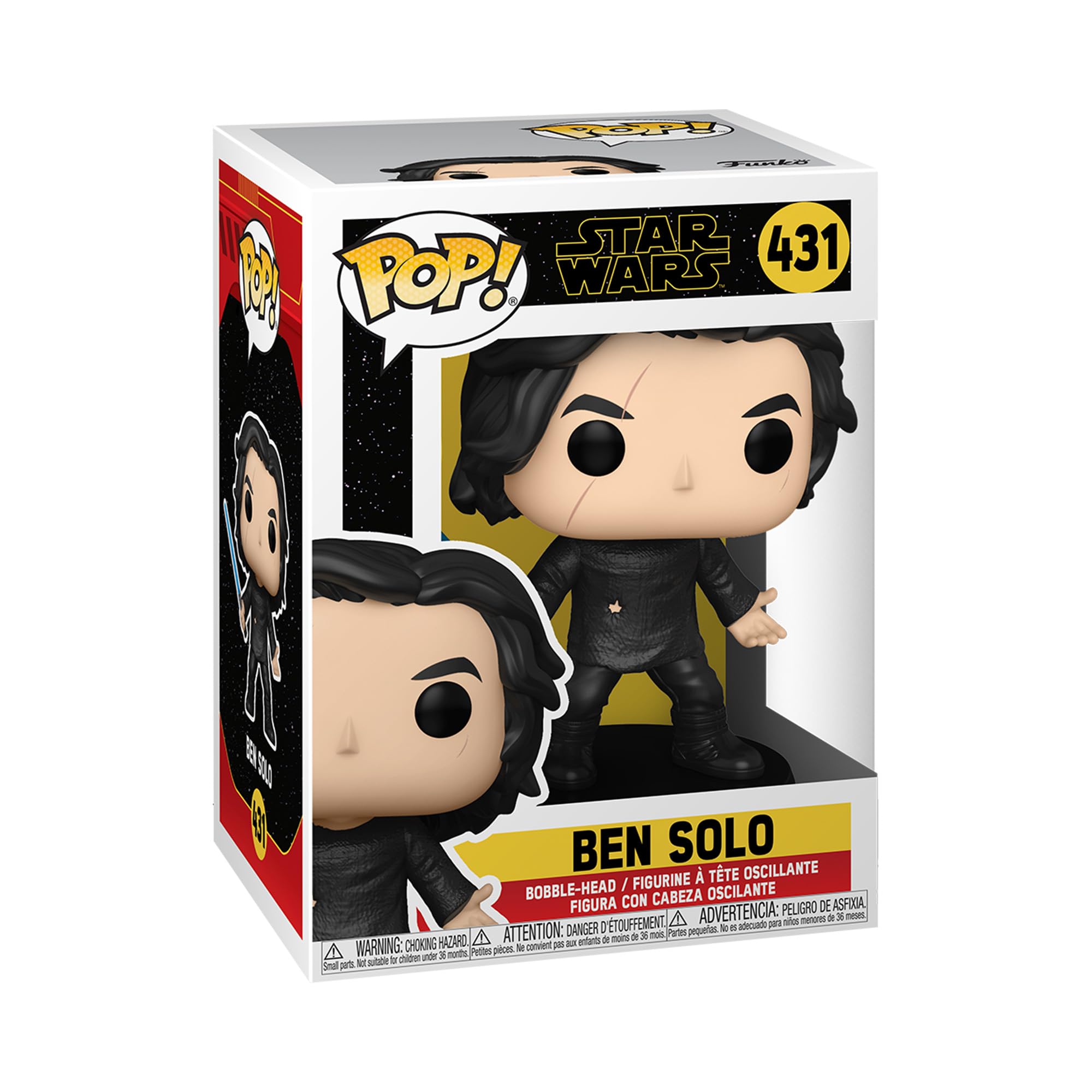 Funko Pop! Star Wars: SWEp9- Ben Solo With Blue Saber - Collectable Vinyl Figure - Gift Idea - Official Merchandise - Toys for Kids & Adults - Movies Fans - Model Figure for Collectors and Display