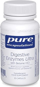 Pure Encapsulations Digestive Enzymes Ultra with Betaine HCl - 30 Capsules