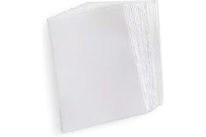 Wanderings Lot de 50 feuilles de papier blanc à bords creuses faites à la main - 11 x 16 cm - Aquarelle/papier mixte - Pour i