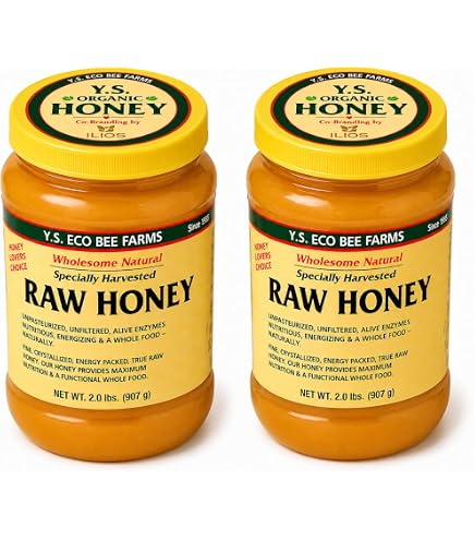 Amazon.com : Y.S. Eco Bee Farms Raw Honey Organic Unfiltered