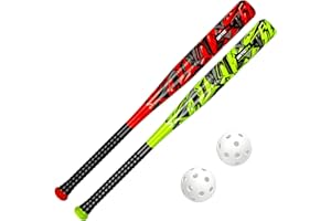 Ortiz34 Bat & Ball Set - Graffiti Plastic Bat & Ball Homerun Set- David Ortiz Backyard Baseball Set for Youth, Kids, Teenagers, Adults