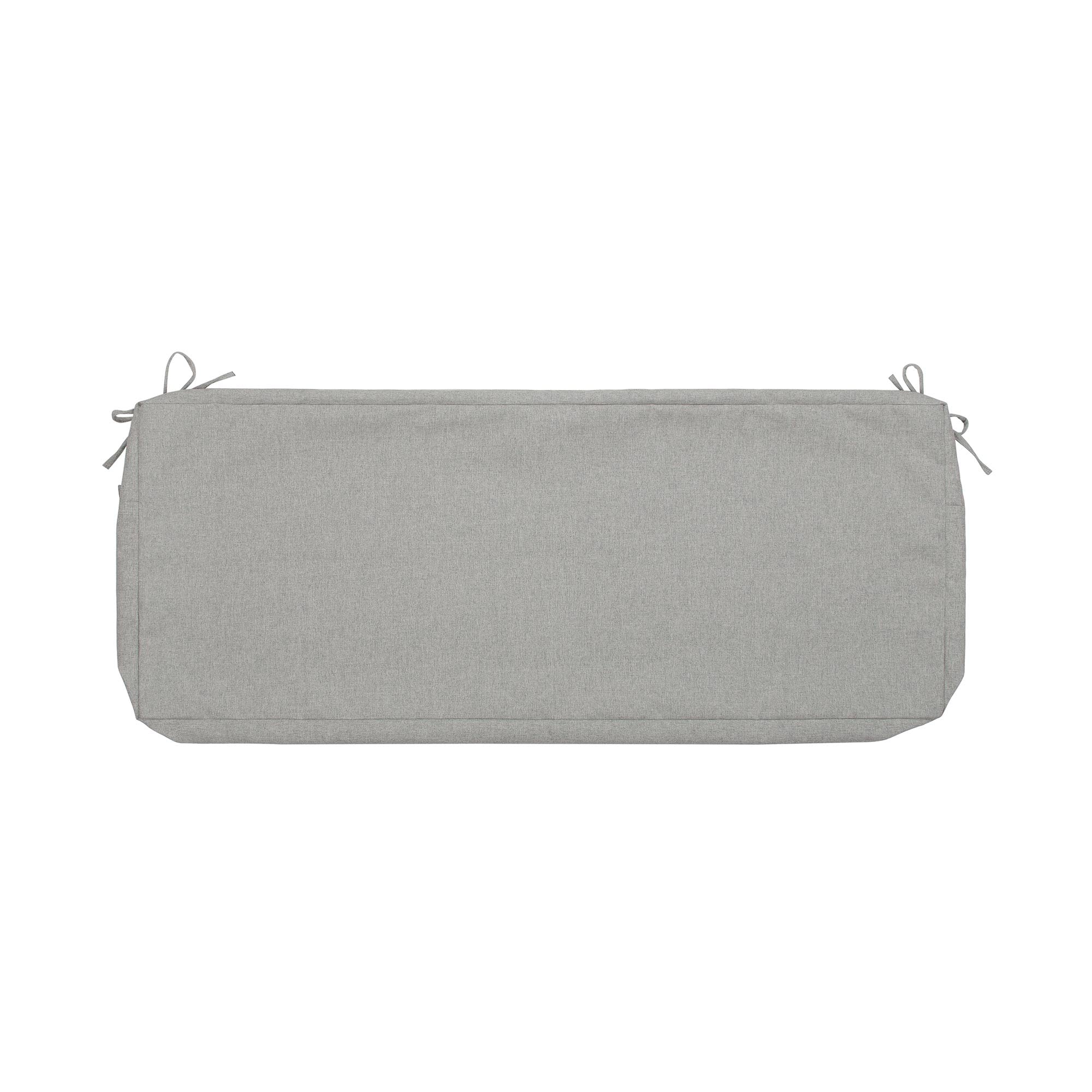 Photo 1 of Magpie Fabrics Patio Bench Loveseat Cushion Covers (Replacement Cover only, No Insert!), Waterproof Fade Resistant Swing Cushion Slipcover with Ties(45x18x3 Inch, Warm Gray)