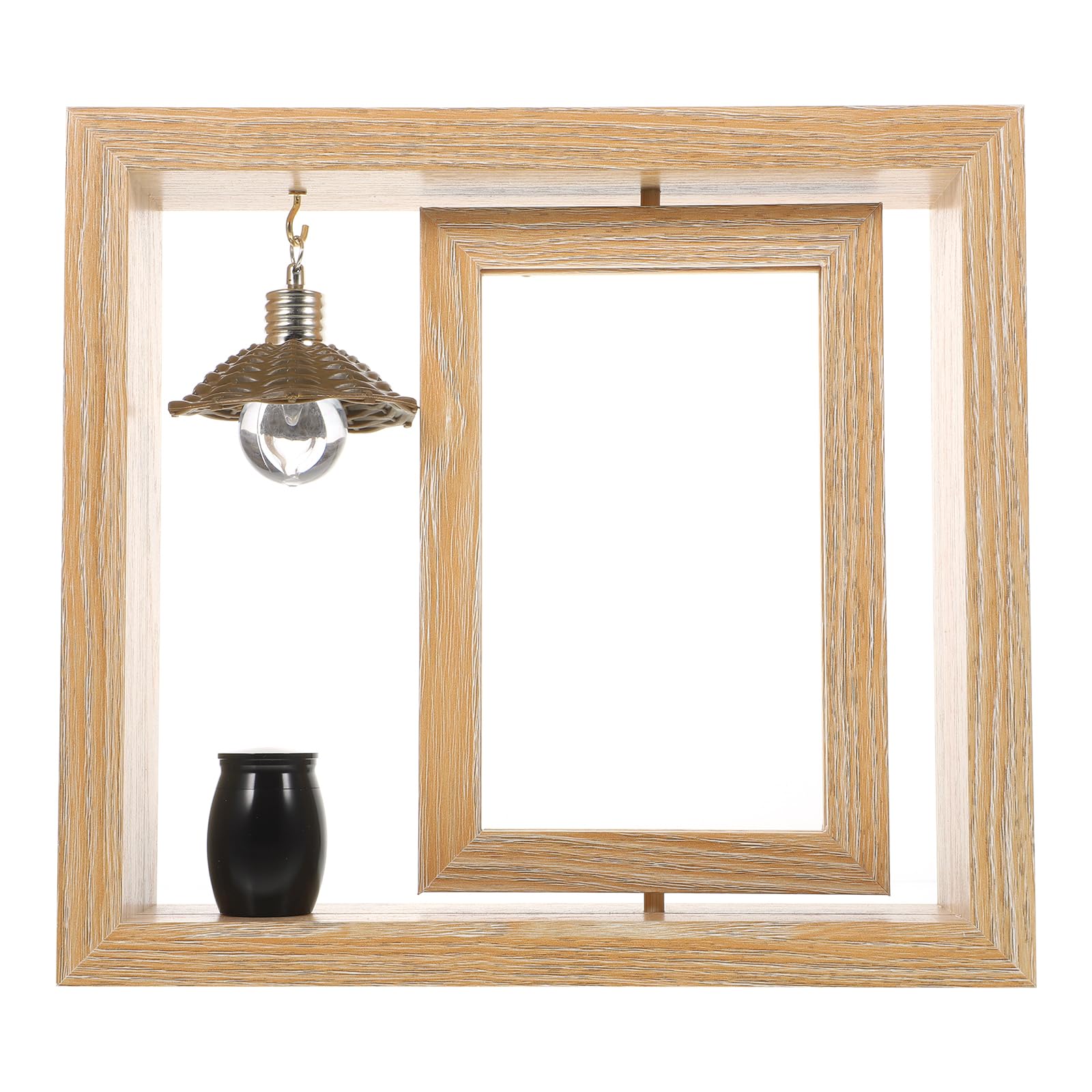 1pc 6 Inch Memorial Picture Frame: Small Urns for Ashes and Memorial Photo Frame, Mini Black Keepsake Urn with Picture Frame for Ashes, Memorial Bereavement Sympathy