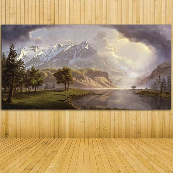 ggdyy Rompecabezas de Rompecabezas de montaña y Lago, Ciudad Costera