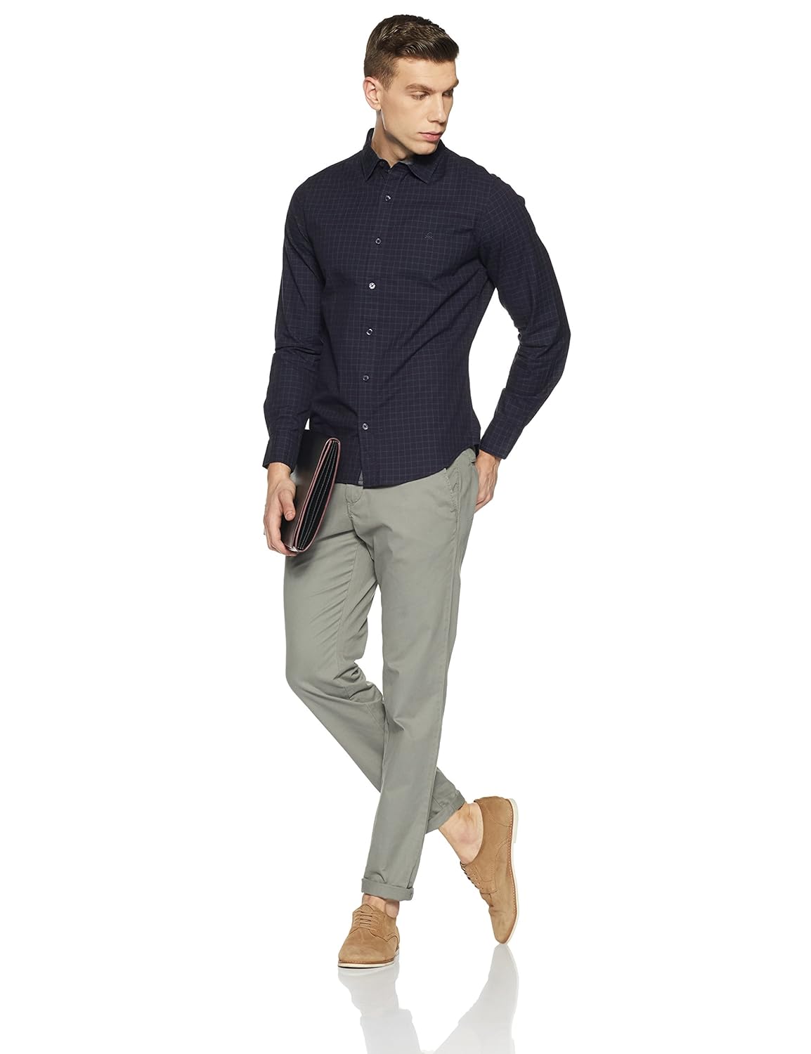 united colors of benetton men's dress shirt