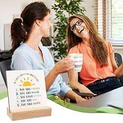 Mental Health Desk Decor Sign, Mental Health Gifts