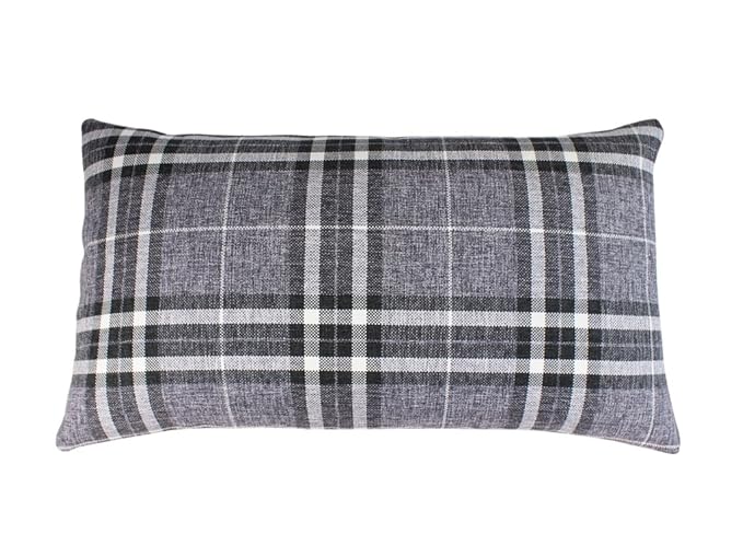 Kissenbezug LOBOX in 4 Farben und 3 Größen 40x40, 40x70, 50x50, Größe:40x70, Farbe:grau-anthrazit