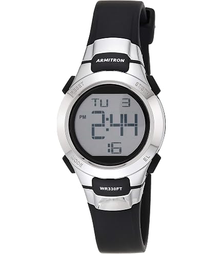 Amazon.com: Armitron Sport Unisex 25/6418BLK Analog Easy-to  display picture 1