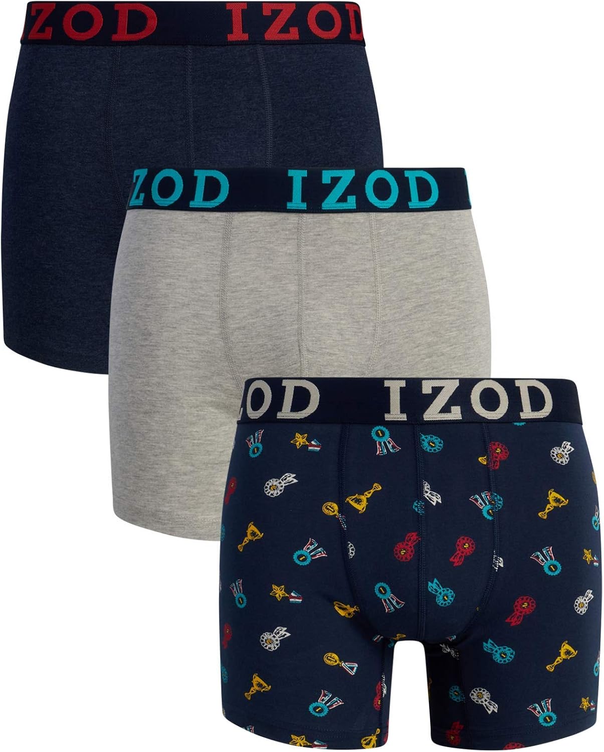 IZOD Men's Stretch Boxer Briefs Underwear, 3Pack Amazon.ca Clothing