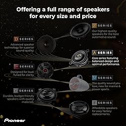 PIONEER A-Series Plus TS-A1681F 6.5” 4-Way