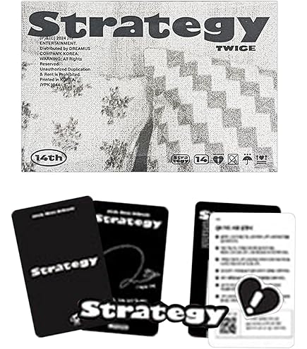 Amazon.com: TWICE Strategy [Step4 Digipack ver.] 14th Mini Album