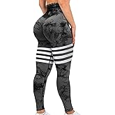 ASAGI Scrunch Butt Lifting Workout Leggings for Women High Waist Yoga Pants Amplify Gym Seamless Booty Tights