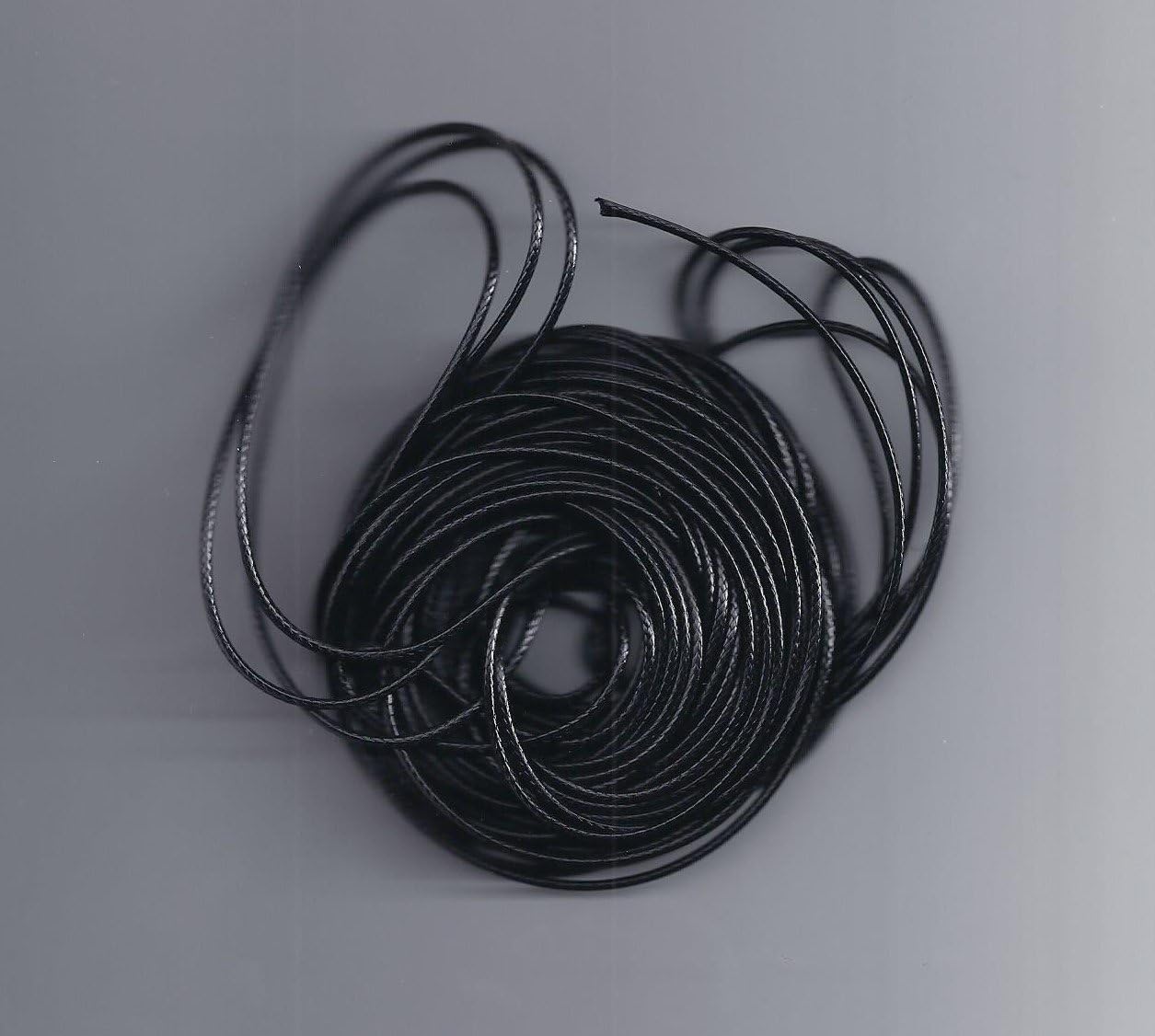 10 Meters 1.5MM Waxed Leather Thread Wax Cotton Cord String Strap Necklace Rope