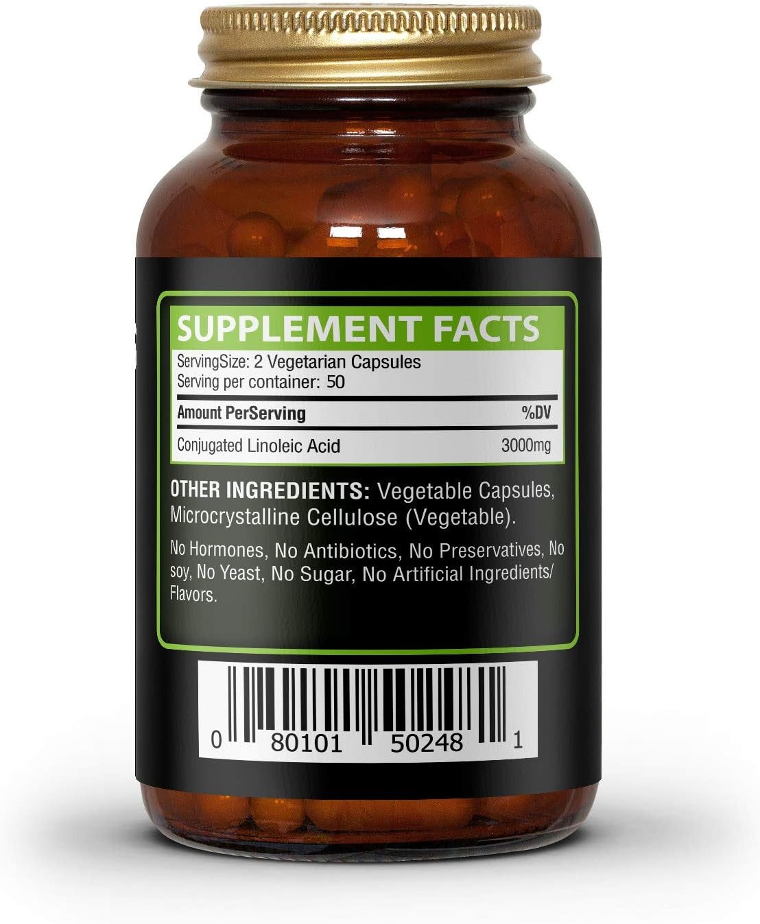 CLA 3000 (Conjugated Linoleic Acid) 100 Soft Gels, Highly Potent, All