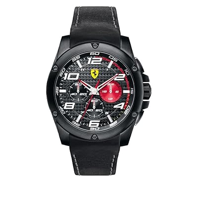 Ferrari Paddock Black Dial Chronograph Quartz Watch Egypt Ubuy
