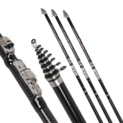 Small Lake Fishing rod Angelrute Stream-Hand Carbon-Faser-Casting Teleskop Leichte Zähigkeit Angelrute