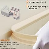 Fozobaiy Safety Edge Corner Guards Grey 2m Foam Bumpers 25mm Thick view 3