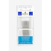 DMC 1767-20 Tapestry Hand Needles, 6-Pack, Size 20
