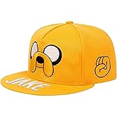 TCB Creations Adventure Cartoon Time Jake The Dog Character Adult Size Baseball Adjustable Snapback Cap/Hat Multicoloured