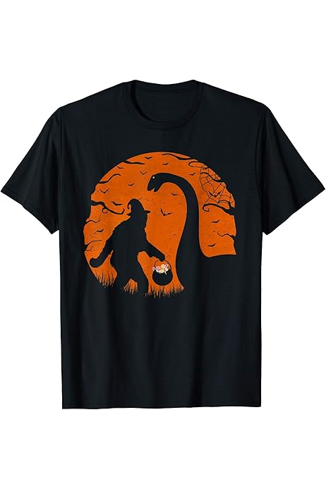 bigfoot halloween shirt