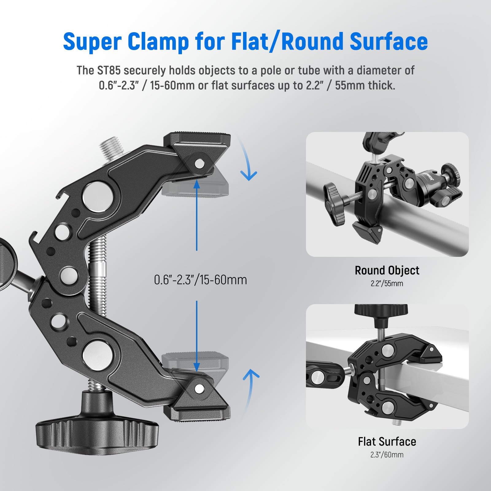 NEEWER Super Clamp with 3