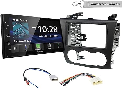 Amazon.com: Kenwood DMX4707S Double Din Radio Install Kit With Apple