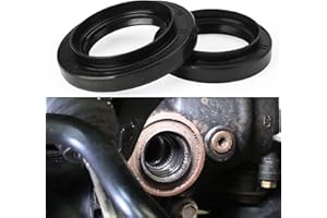 ZUDZUW 2pcs 90311-47027 90311-47013 Differential Carrier Front Seal & Front CV Axle Drive Shaft Oil Seal Set Drive Axle Shaft Seal for Toyota 4Runner Sequoia Tundra Tacoma, for Lexus GX460 LX570 GX460
