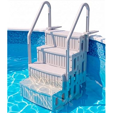 Tobogán Acuático Inflable De 200x80x85 Cm Con Bomba De Pie – Para Piscina, Jardín Y Playa, Verano 2025, Escalera De Trampolín Universal (gris)