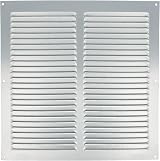 Amig Square Aluminium Grille 300x300mm White Vents for Ceiling view 2