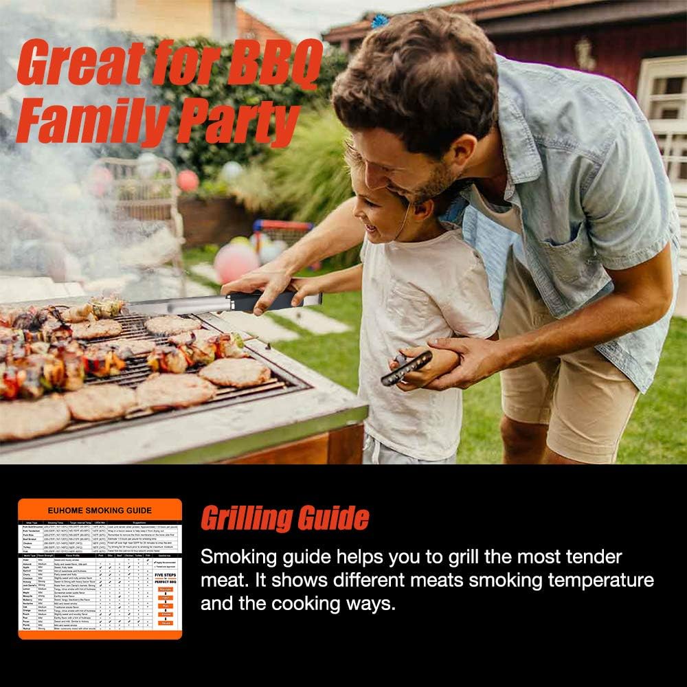 EUHOME Grilling Accessories BBQ Grill Tools Set Heavy Duty Utensils 31 PCS Set, Thick Stainless Steel Utensils for Smoker, Camping, Kitchen, Barbecue with Nylon Carry Bag Great Gift Christmas for Men : Garden & Outdoor