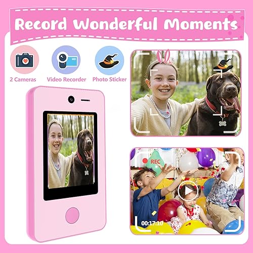 AOYMJRS Kids Phone Toys, Christmas Birthday Gifts Girls Boys Age