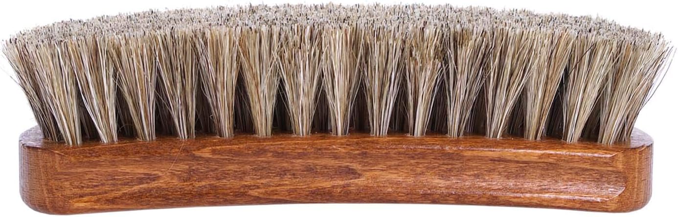 Kaps Premium Quality Shoe Brush Lux, Natural Horsehair, Shine Buff Polish (17 cm Length), Multicolour, 17cm lentgh - Image 5