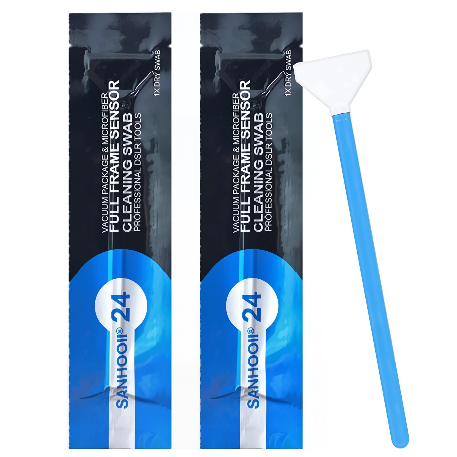 SANHOOII 20 PACK DSLR or SLR Digital Camera Cleaning kit, Full Frame Sensor Cleaning Swab (not include cleaning liquid)