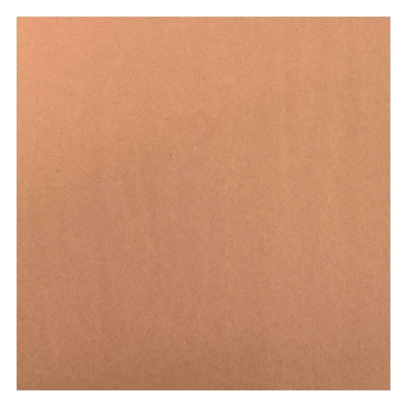 Florence Kraft Paper Cardstock - 12 x 12 inch - 20 Sheets - 300 gsm - Smooth Brown Craft Paper for Plain Cards and Envelopes, Scrapbooking, Invitations and Card Making