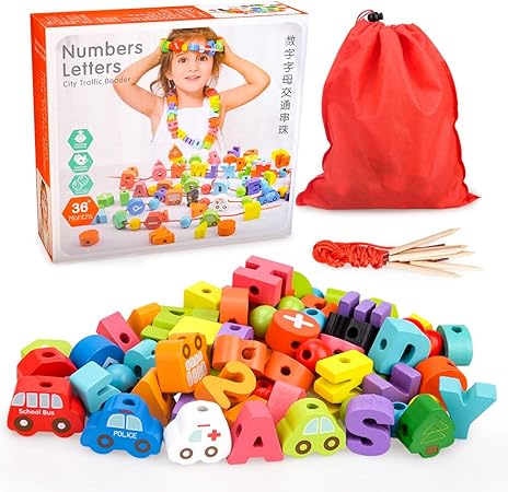 threading toys for 1 year old