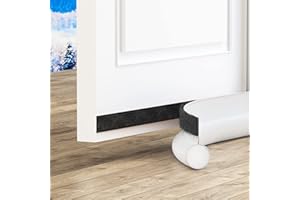 TOGETRUE Door Draft Stopper, Draft Stopper for Bottom of Door 36inch, Adjustable Door Soundproofing Sweep Noise Blocker for Interior Exterior Doors
