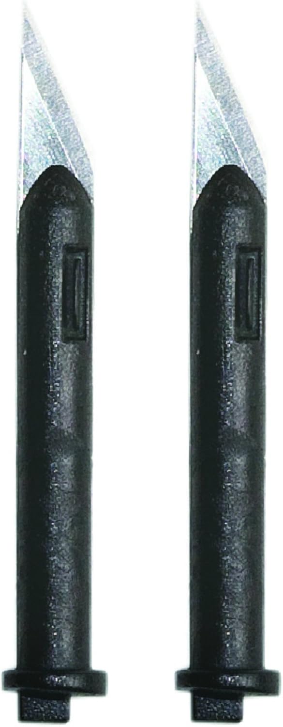 Excel Blades Executive Retractable Hobby Blade, 2 Pack, American Made Replacement Craft Knife Blades