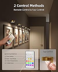 EZVALO Picture Lights for Wall with Charging