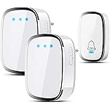 Campanello Senza Fili YYQ Impermeabile IP44 - 300m Raggio, 36 Suonerie, 5 Volumi Regolabili